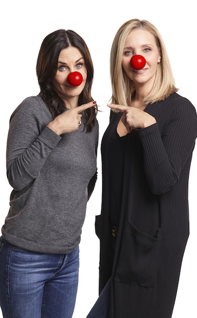 Courtney Cox, Lisa Kudrow, Rose Nose Day 2020